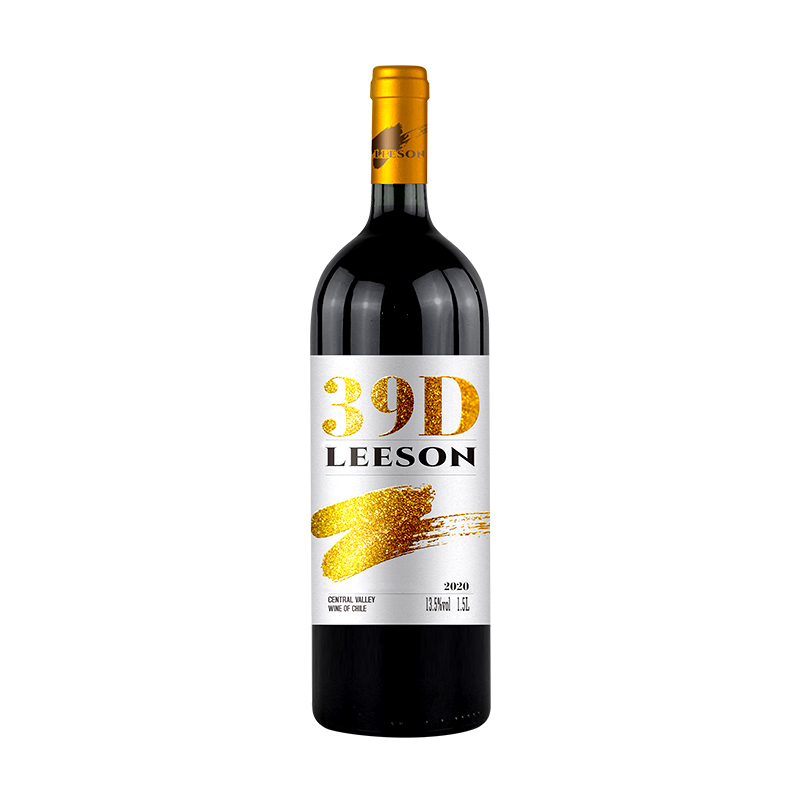 雷盛红酒39D大瓶1.5升智利干红葡萄酒
